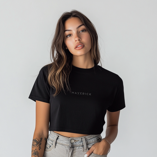 Maverick Crop Tee